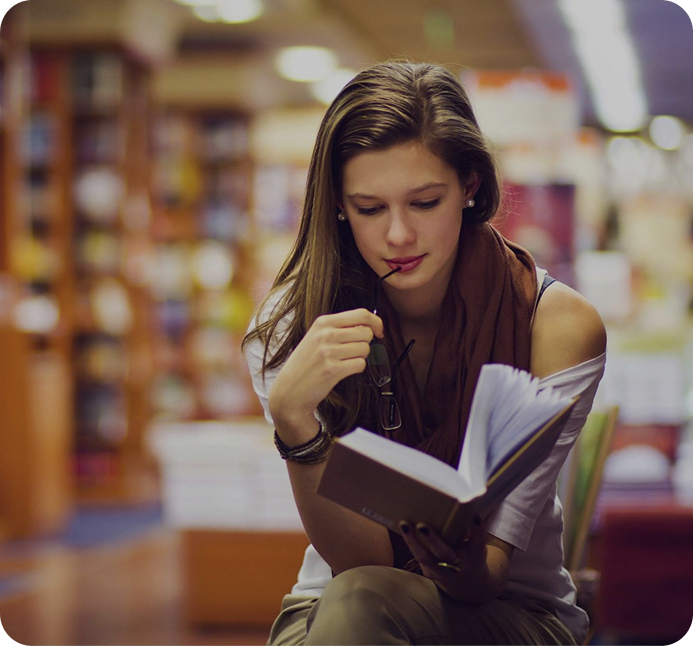 Books and eBook reader